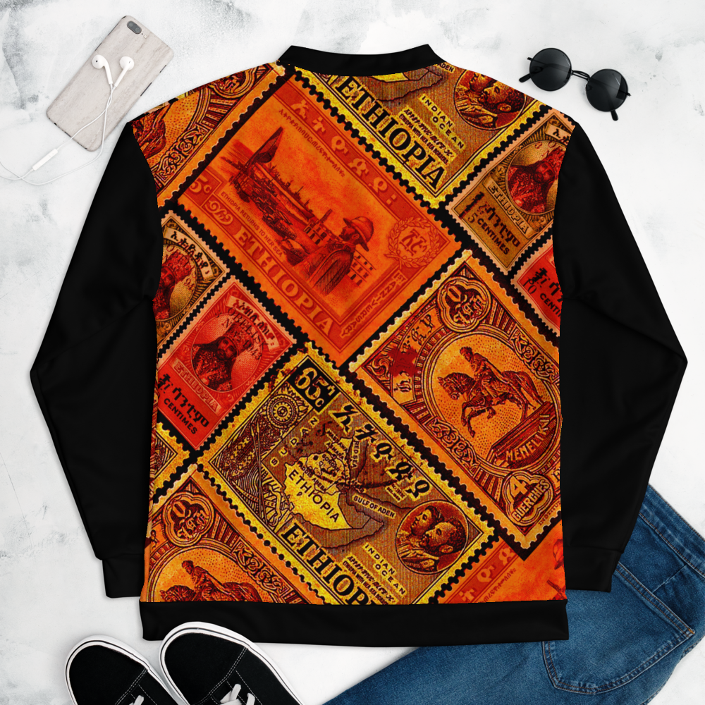 Ethiopia old stamps jacket