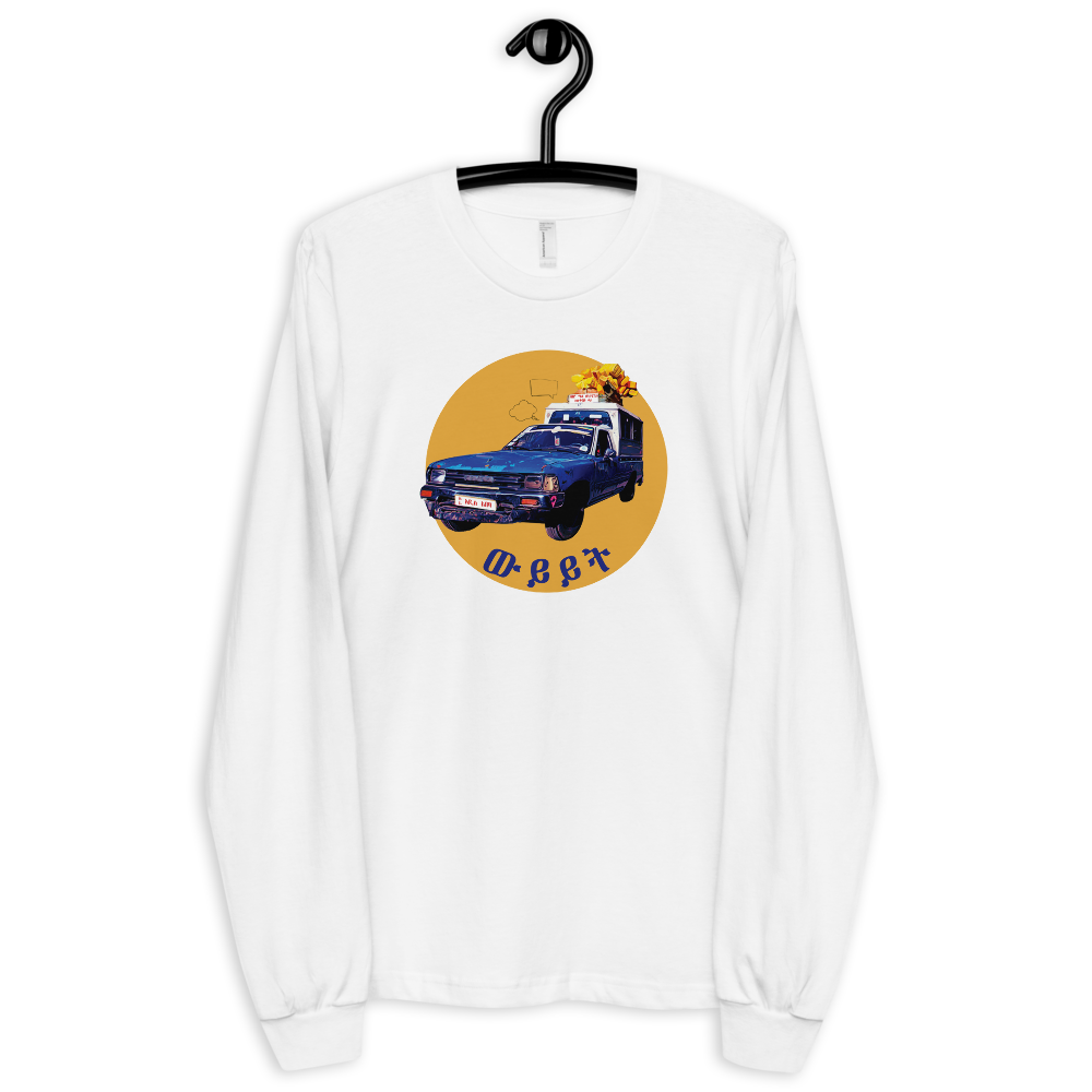 Ethiopia taxi long sleeve t-shirt