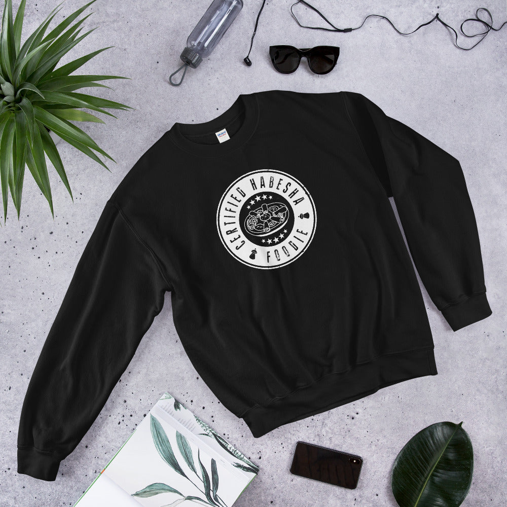 Certified Habesha Foodie Unisex Sweatshirt - Free Shipping