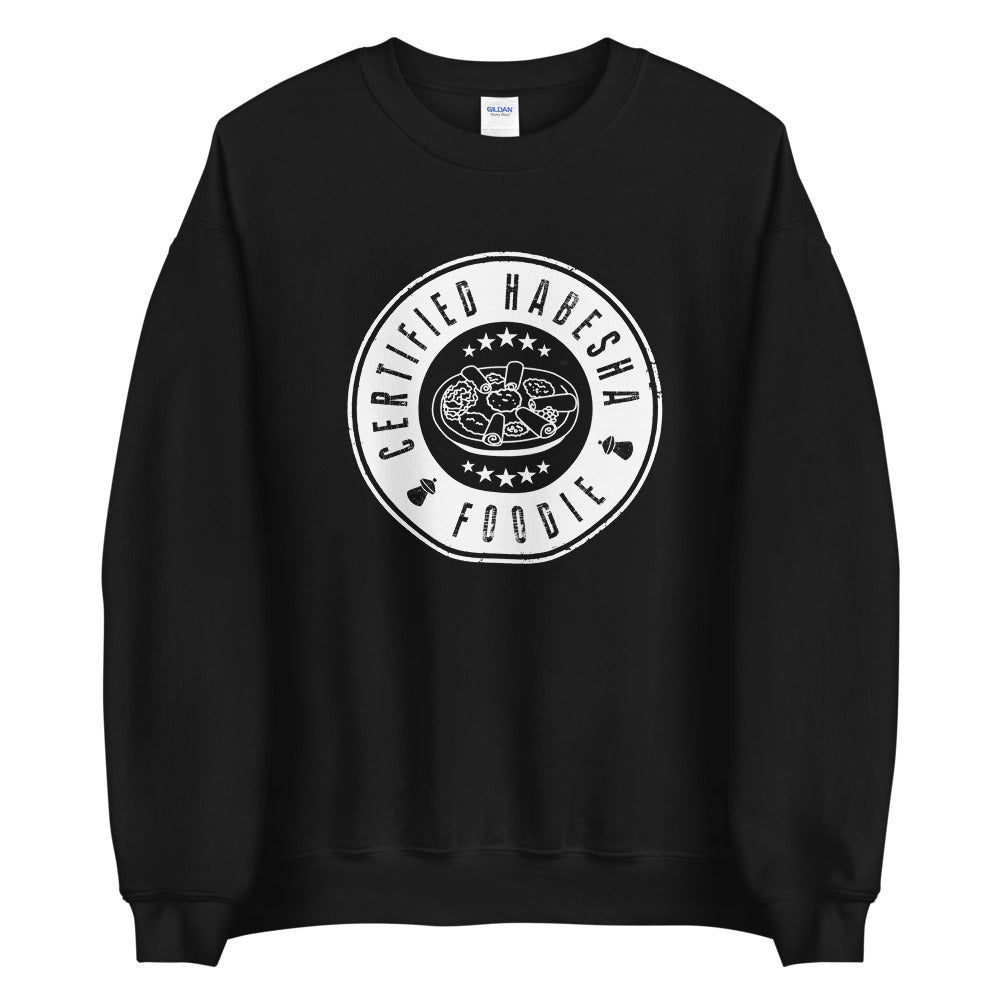 Certified Habesha Foodie Unisex Sweatshirt - Free Shipping