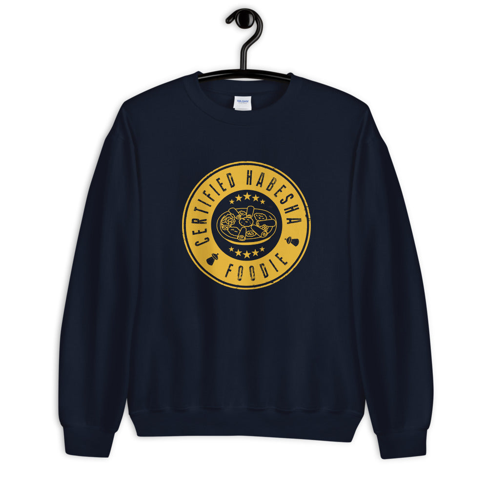 Certified Habesha Foodie Unisex Sweatshirt - Free Shipping