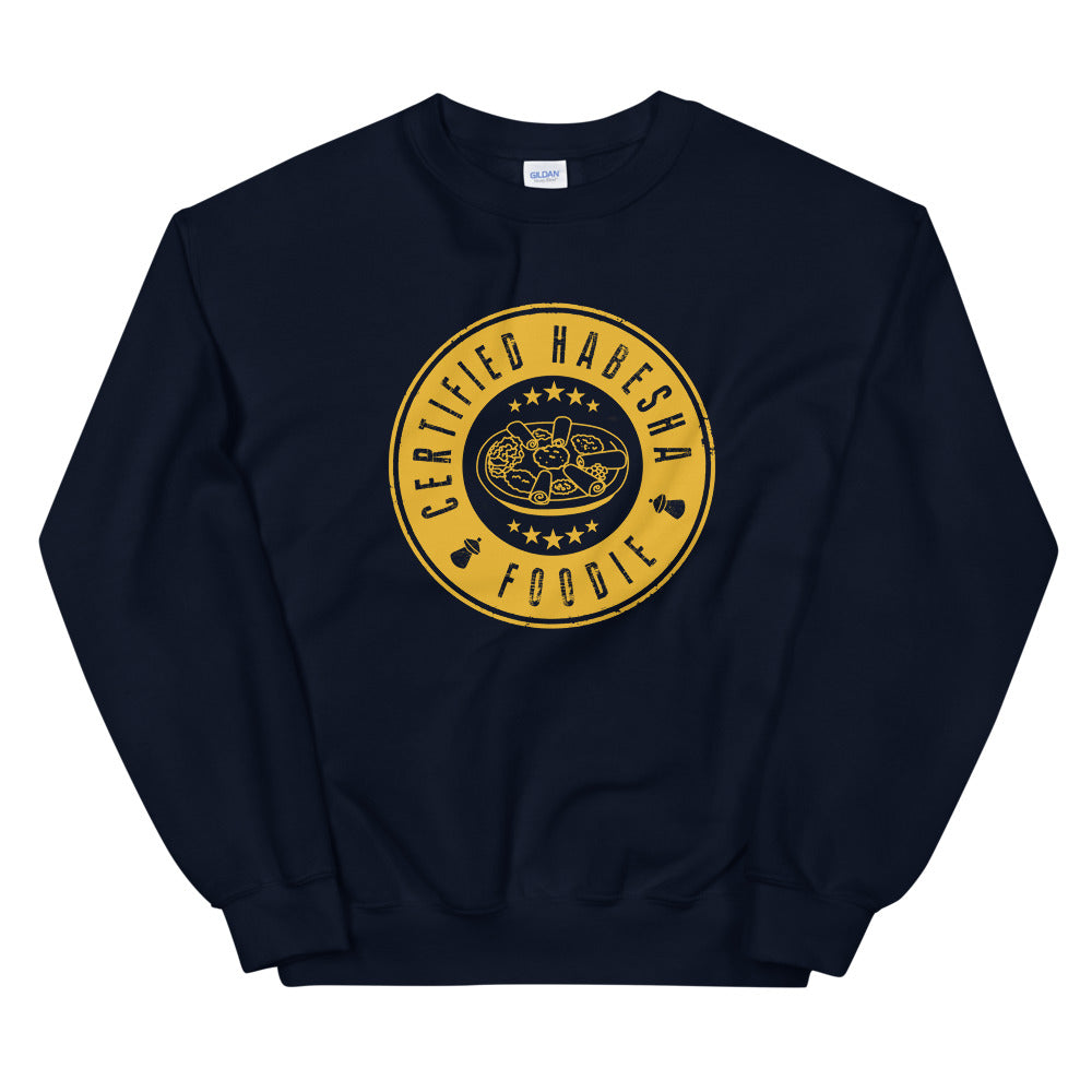 Certified Habesha Foodie Unisex Sweatshirt - Free Shipping