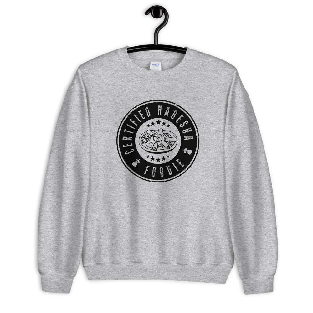 Certified Habesha Foodie Unisex Sweatshirt - Free Shipping