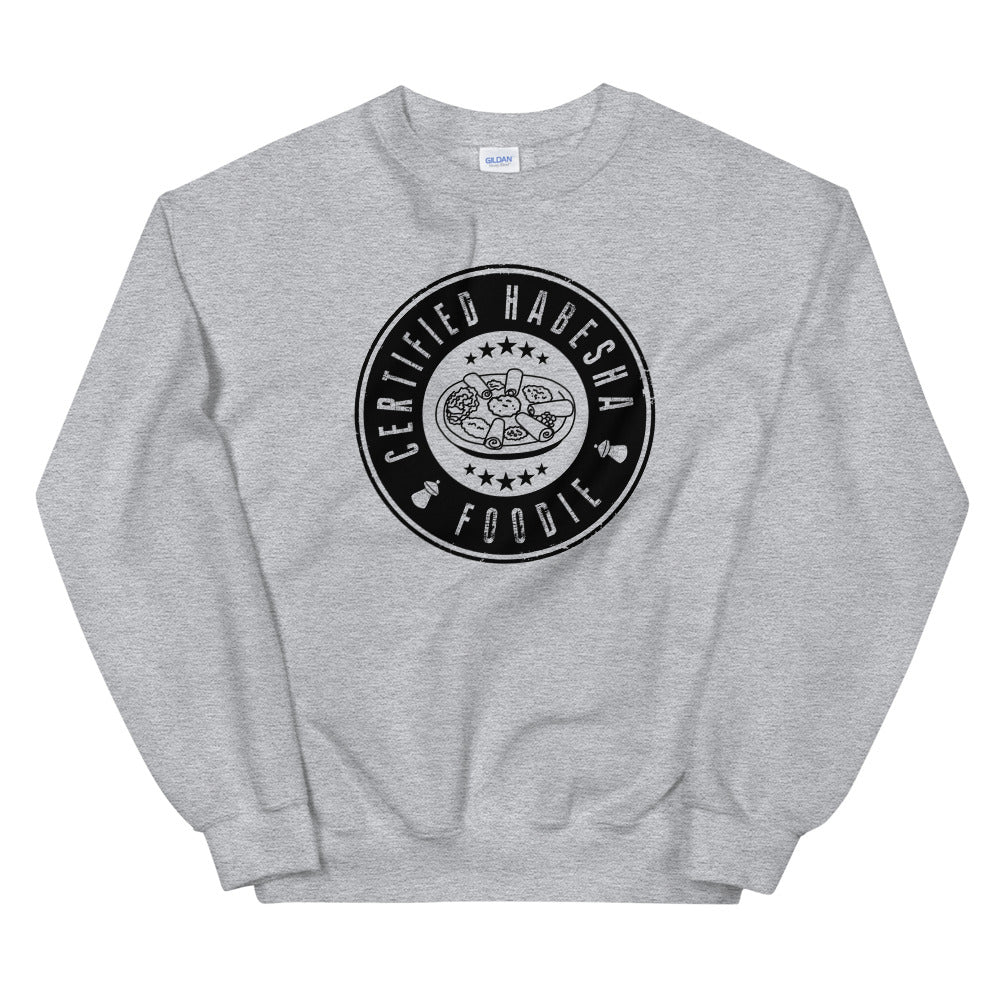 Certified Habesha Foodie Unisex Sweatshirt - Free Shipping