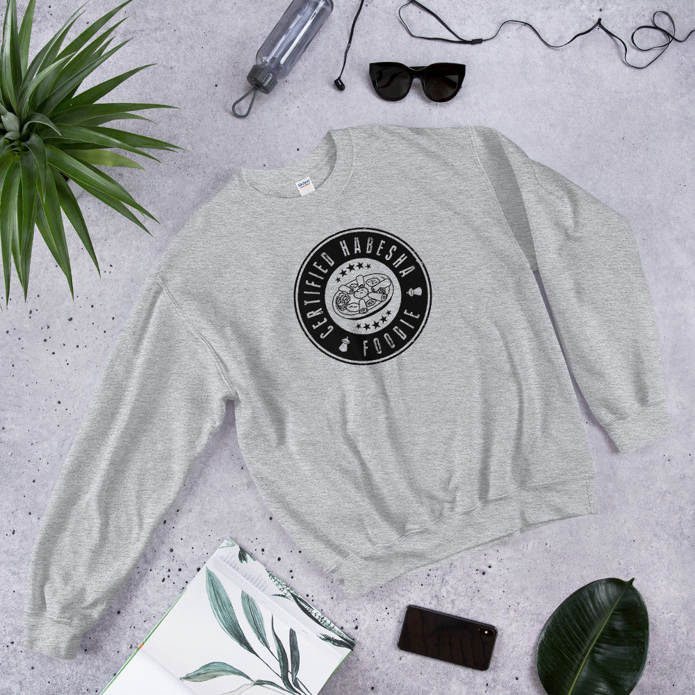 Certified Habesha Foodie Unisex Sweatshirt - Free Shipping