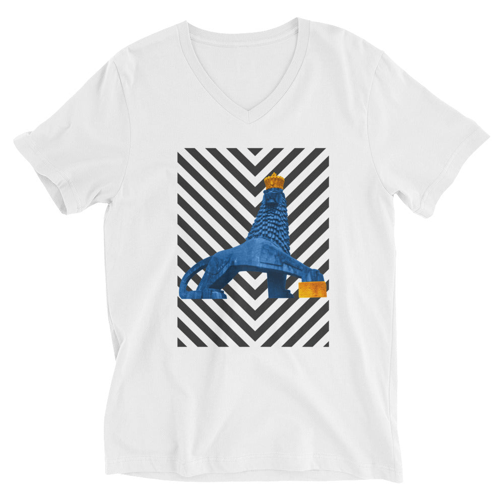 Moa Anbessa Unisex Short Sleeve V-Neck T-Shirt
