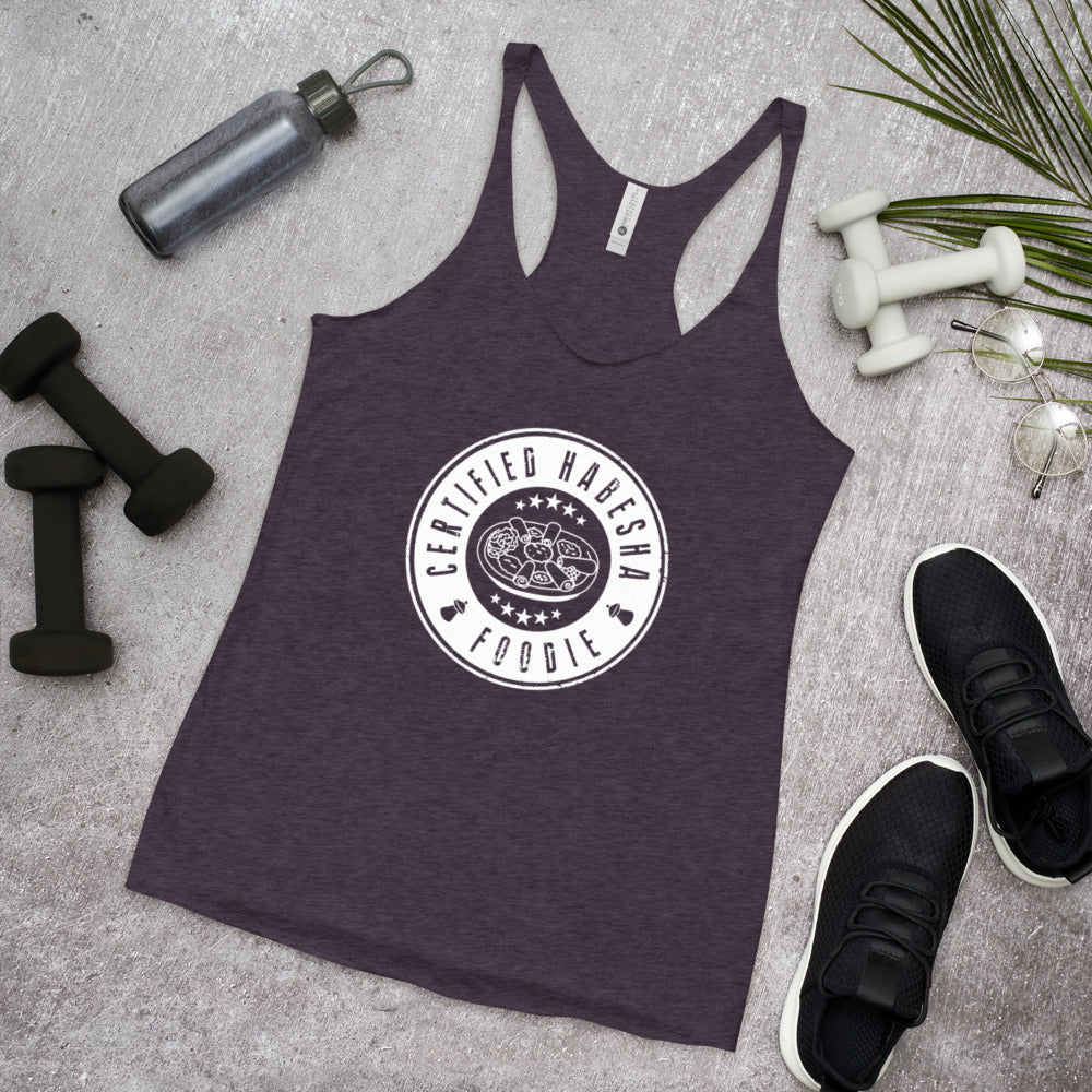 Certified Habesha Foodie Women's Racerback Tank - Free Shipping