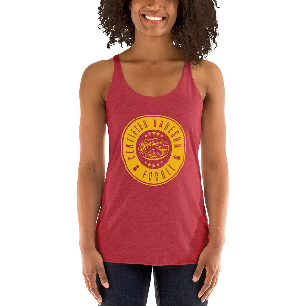 Certified Habesha Foodie Women's Racerback Tank - Free Shipping