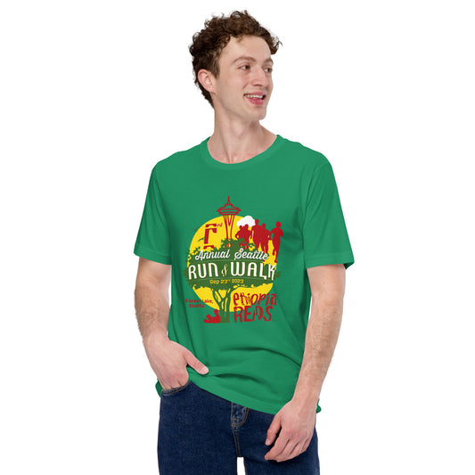 3rd Annual Seattle Run & Walk 2023 Unisex t-shirt