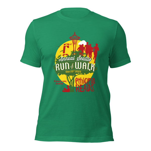 3rd Annual Seattle Run & Walk 2023 Unisex t-shirt