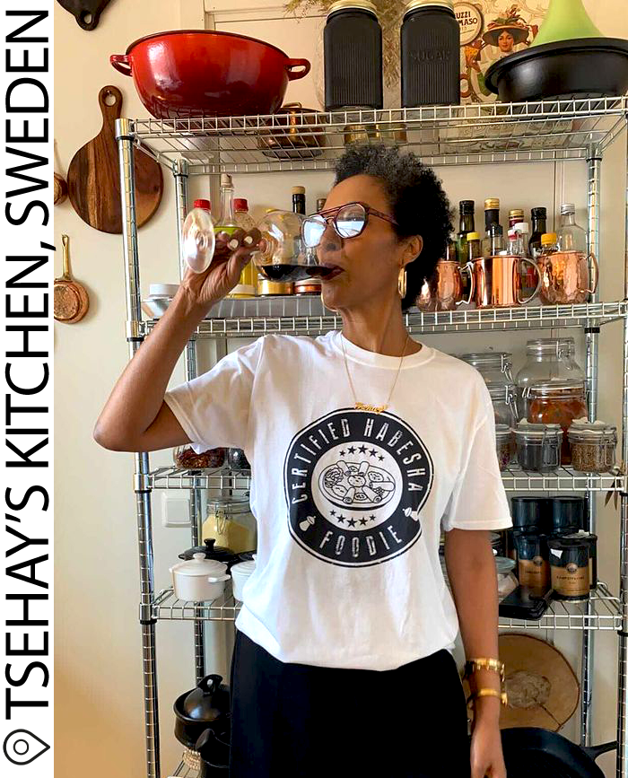 Certified Habesha Foodie Women's T-shirt - Free Shipping