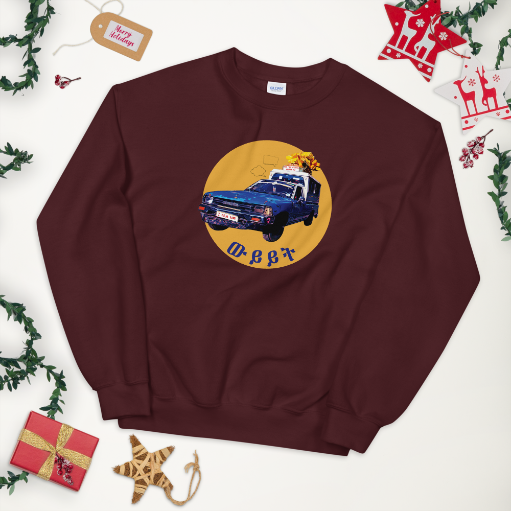 Ethiopia taxi sweatshirt
