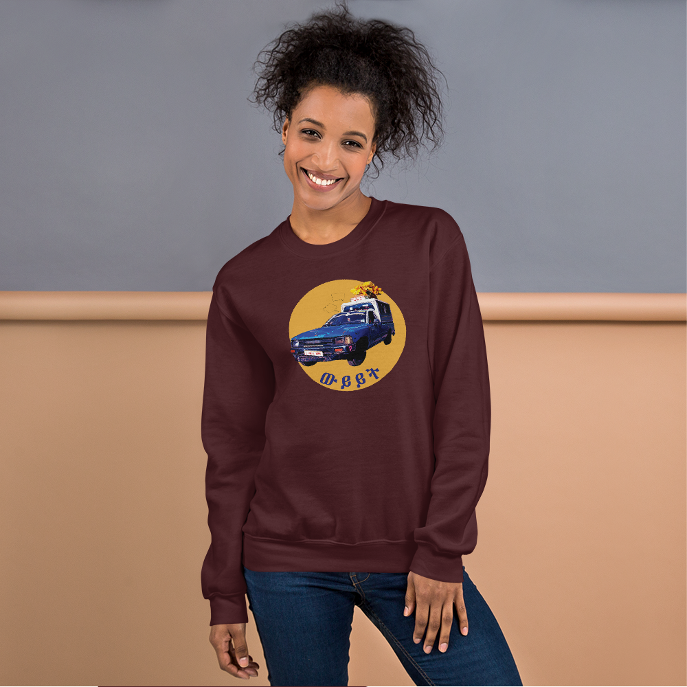 Ethiopia taxi sweatshirt