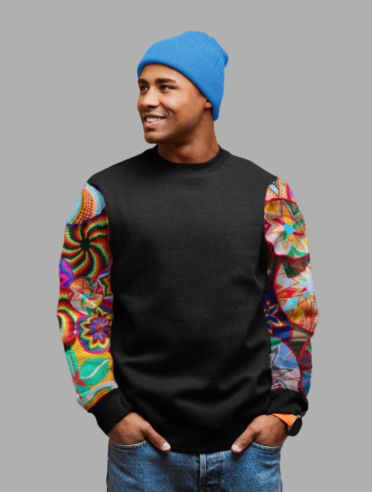 Ethiopia sefed pattern sweatshirt