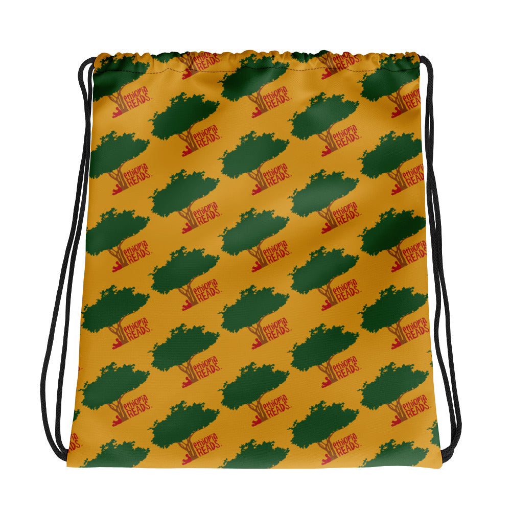 Ethiopia Reads Drawstring bag