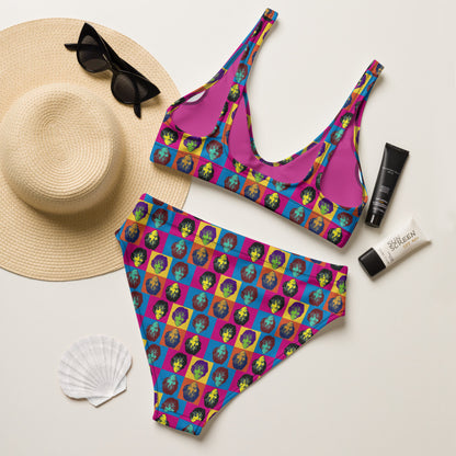 Beni-Amer Recycled high-waisted Bikini