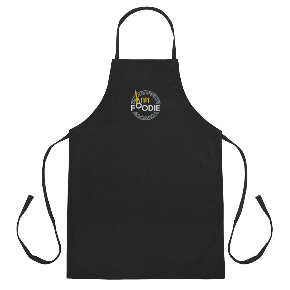 Habesha Foodie Embroidered Apron