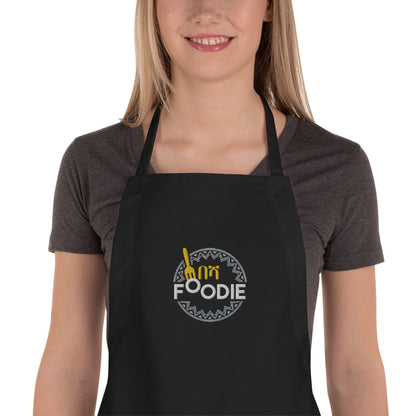 Habesha Foodie Embroidered Apron