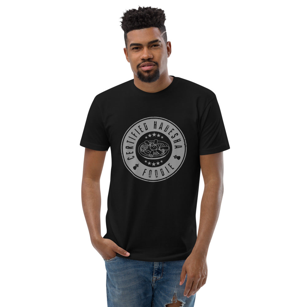 Certified Habesha Foodie Men's T-shirt - Free Shipping