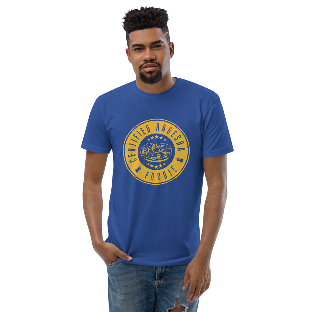 Certified Habesha Foodie Men's T-shirt - Free Shipping