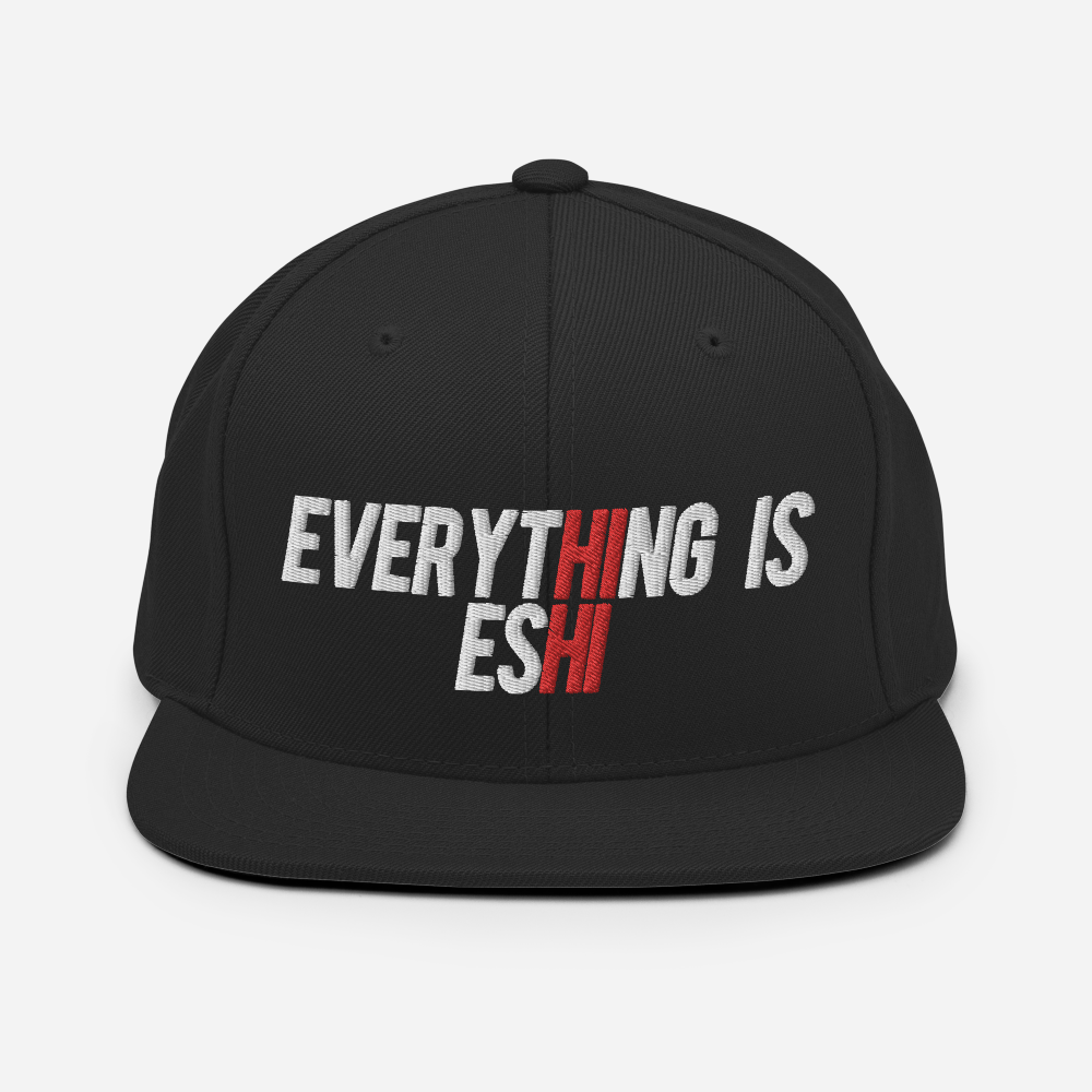 Everything is Eshi Ethiopian snapback hat 