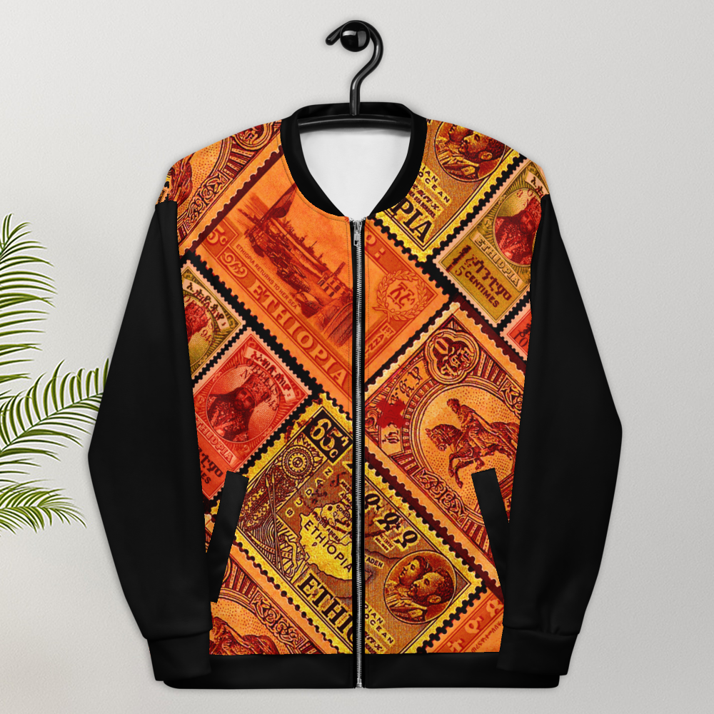 Ethiopia old stamps jacket