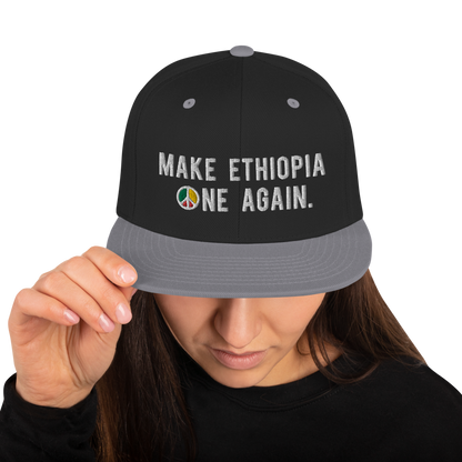 Make Ethiopia One Again snapback hat