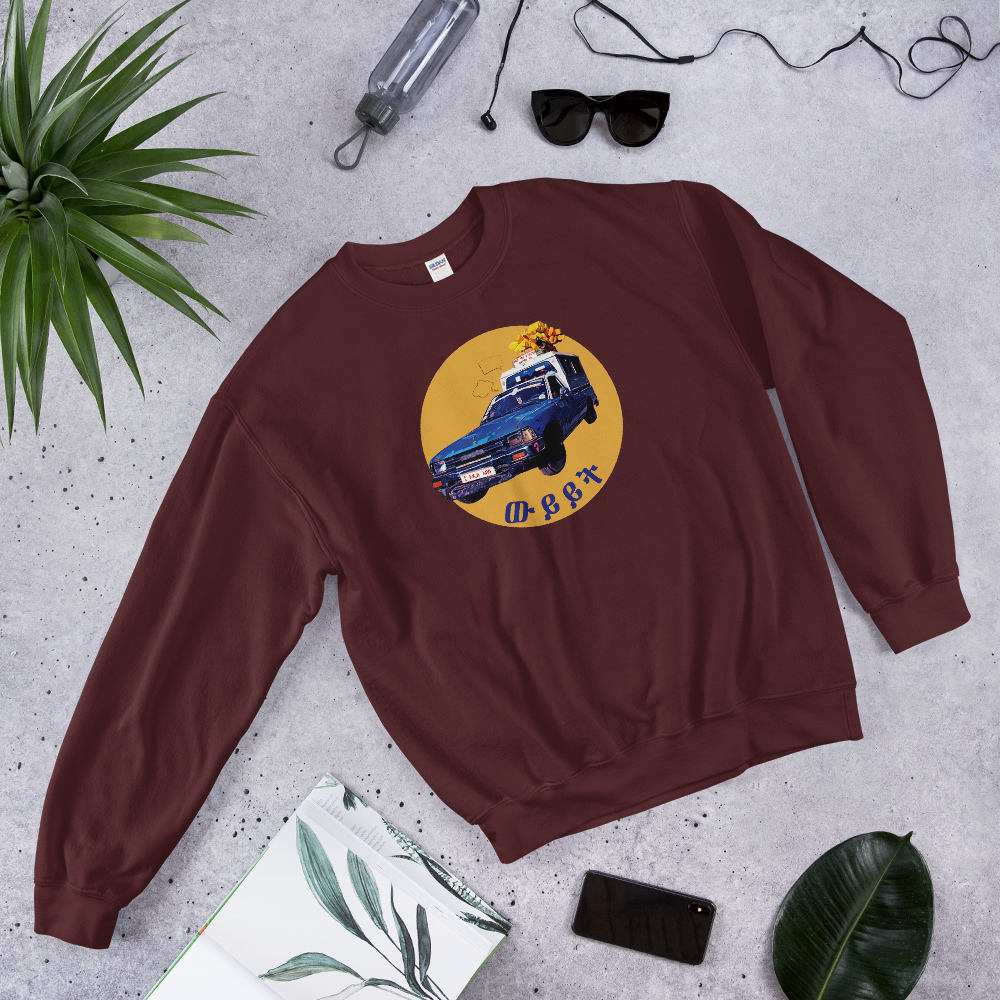 Ethiopia taxi sweatshirt