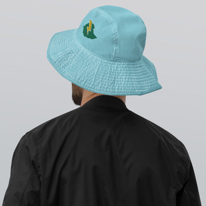 Light Up Ethiopia wide brim bucket hat