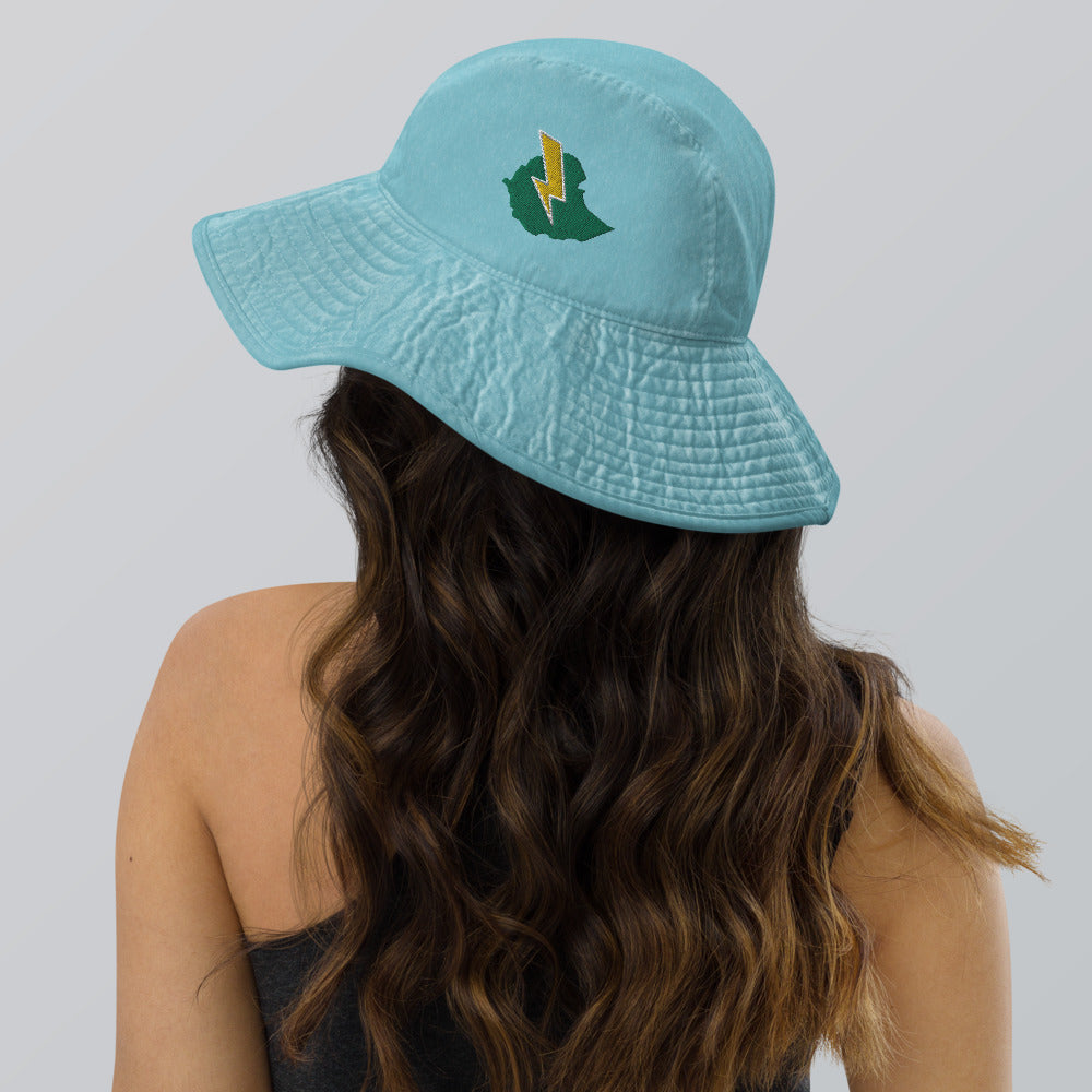 Light Up Ethiopia wide brim bucket hat