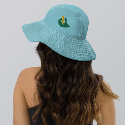 Light Up Ethiopia wide brim bucket hat