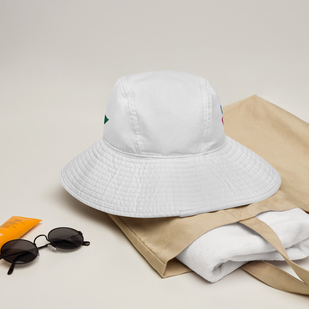 Light Up Ethiopia wide brim bucket hat