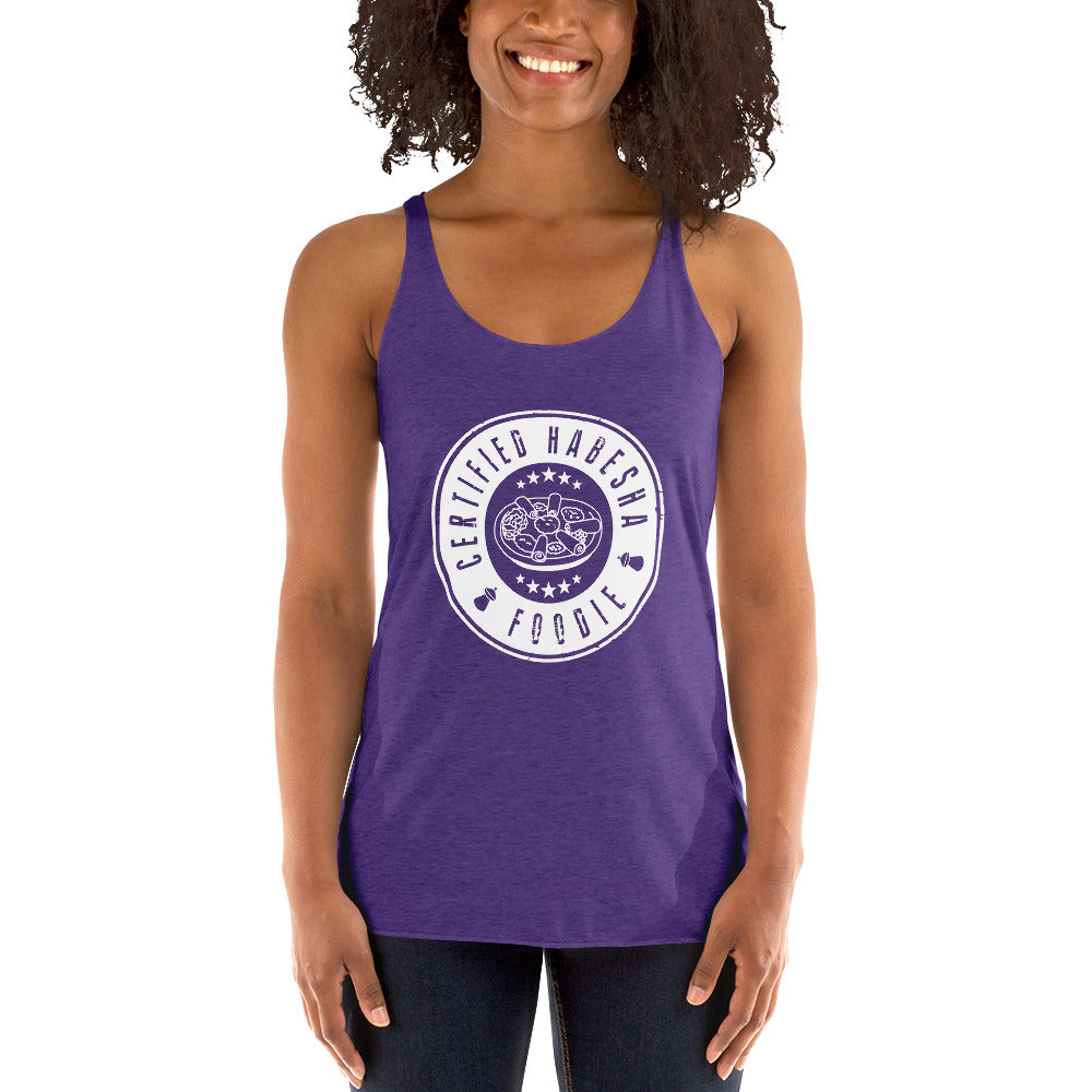 Certified Habesha Foodie Women's Racerback Tank - Free Shipping